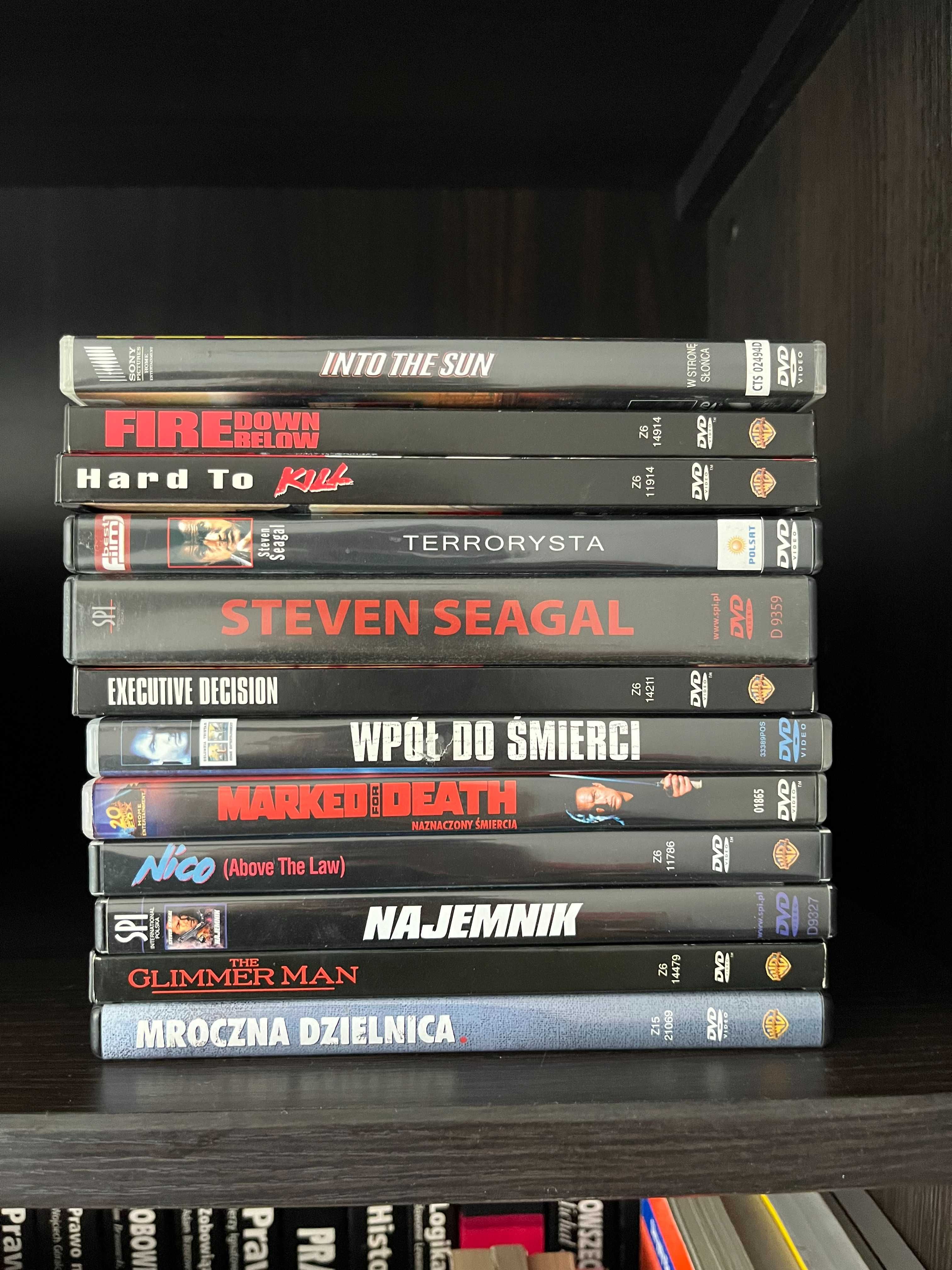 Kolekcja 16 filmów na DVD Steven Seagal Mroczna Dzielnica Nico