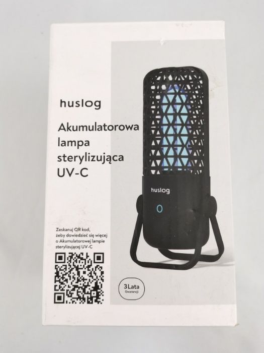 Na Lewara Akumulatorowa lampa sterylizująca UV-C HUSLOG