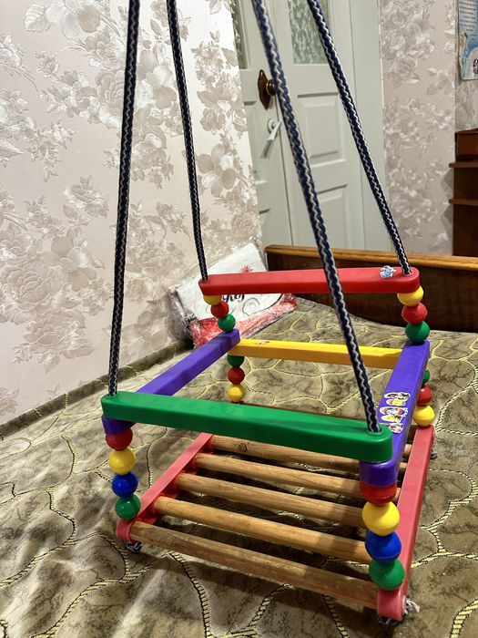 Детаая подвесная качеля