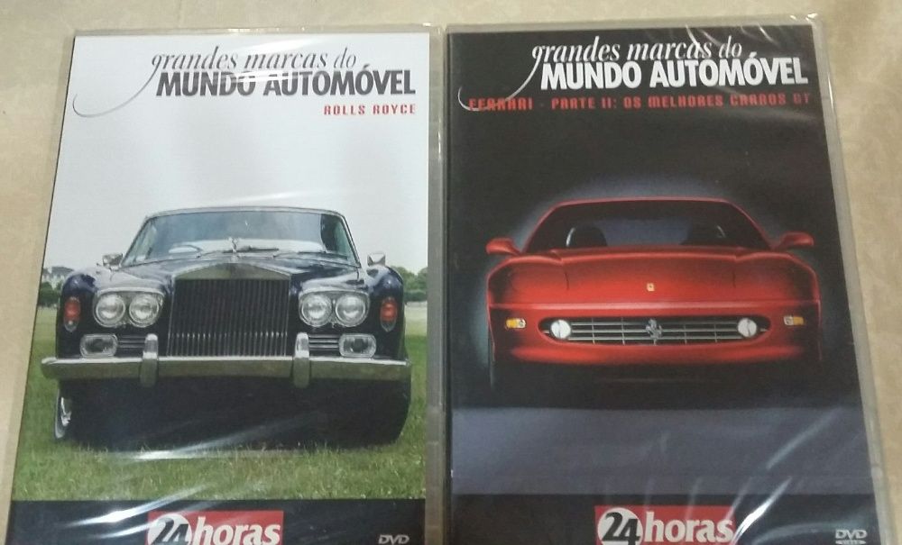 DVD marcas automóveis famosas