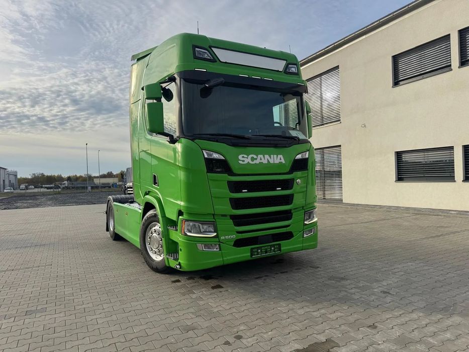 Scania R500/ FULL PODUCHA/ ALU FELGI/ HYDRAULIKA/ SERWIS NIEMCY  Full Poduszka/ Alu Felgi/ Hydraulika/ Opony R80