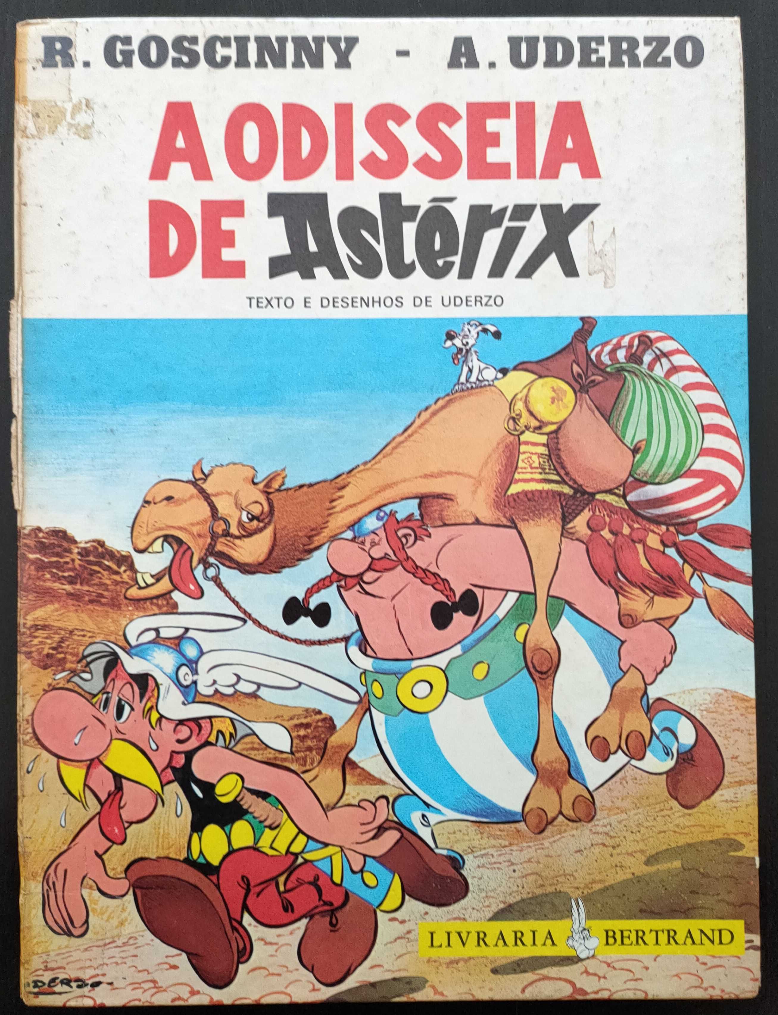 Vários álbuns de Astérix