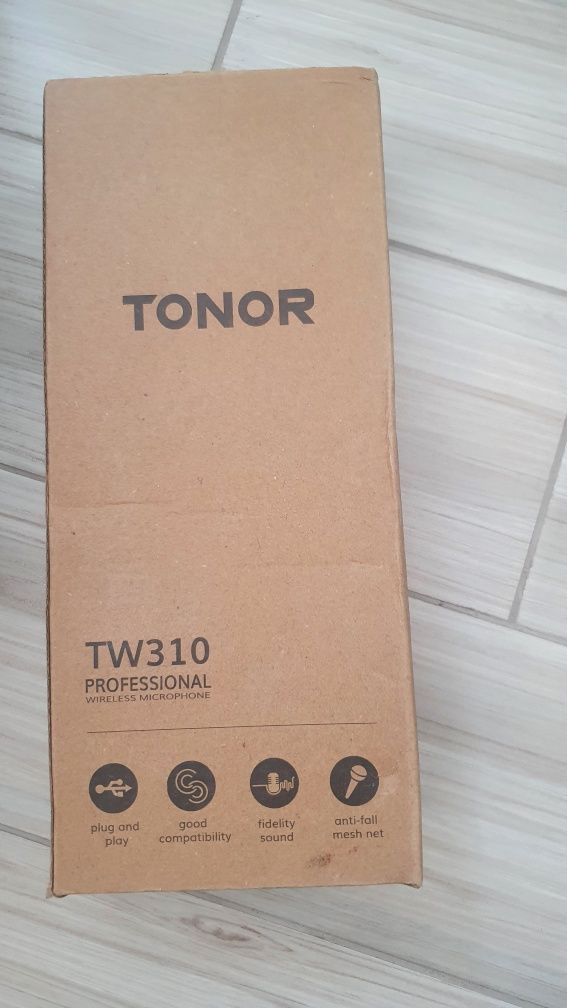 Бездротовий мікрофон tonor tw 310
