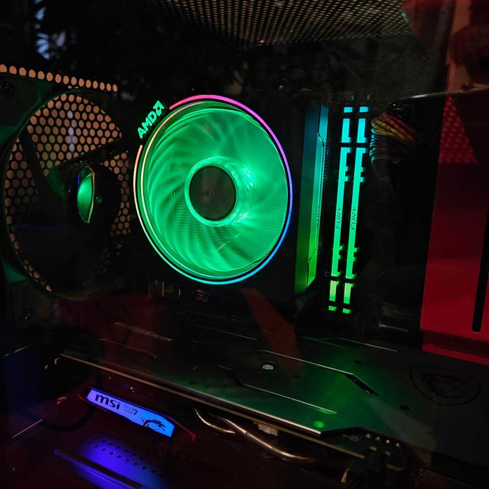 Komputer Gamingowy - Ryzen 5 3600 + 32GB RAM + 1TB NVMe + Windows 11