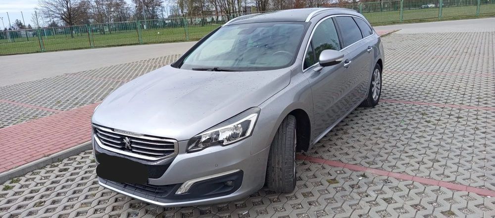 Peugeot 508 Zarejestrowany ładny, niski przebieg, benzyna