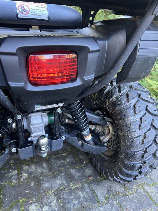 Yamaha Grizzly 550 CAMO, wspomaganie