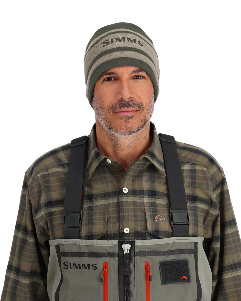 Шапка Simms Hayward Wool Beanie Dark Olive