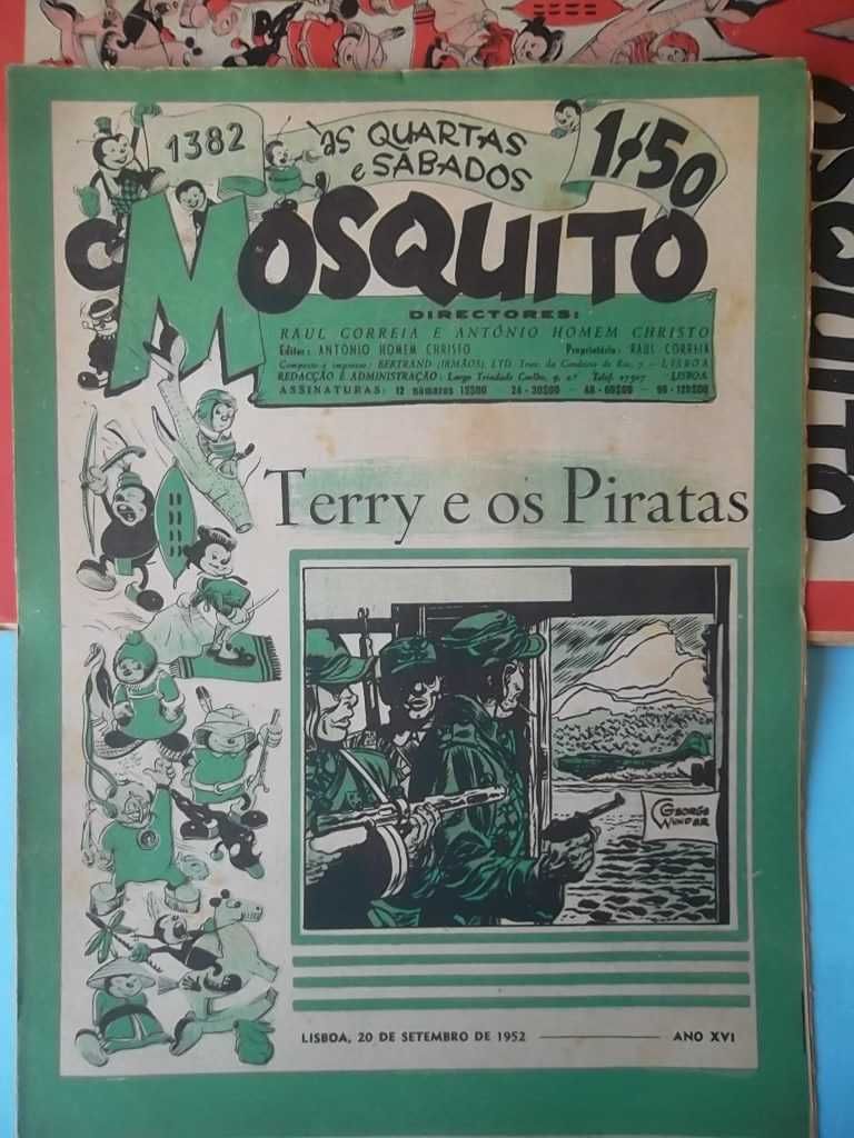 O Mosquito - Lote de revistas  BD