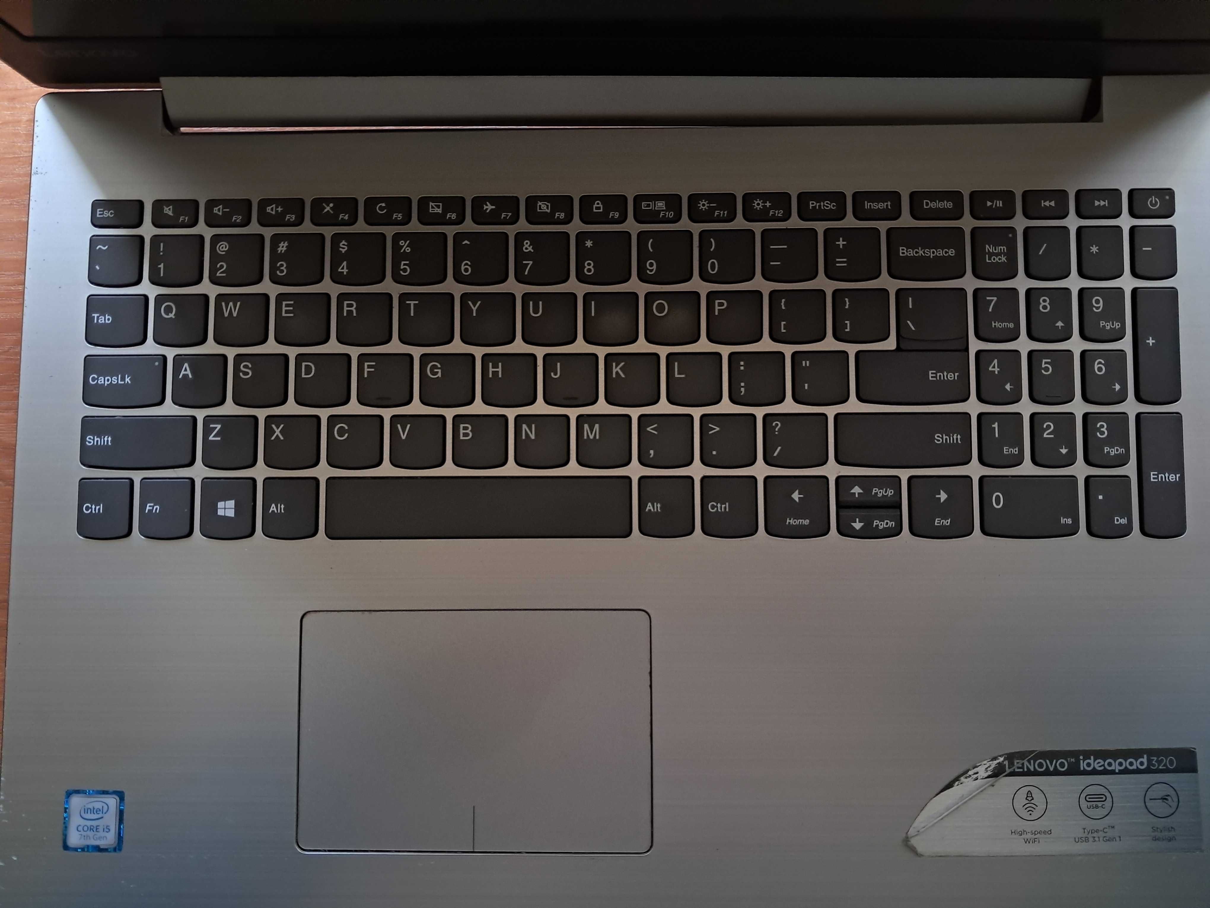 Uszkodzony laptop Lenovo ideapad 320-15ikb