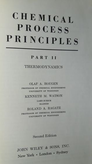 Livro Termodinamica - Chemical Process Principles