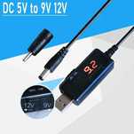 Кабель перетворювач USB-DC 5V до 9/12V Для роутера Інтернет без світла