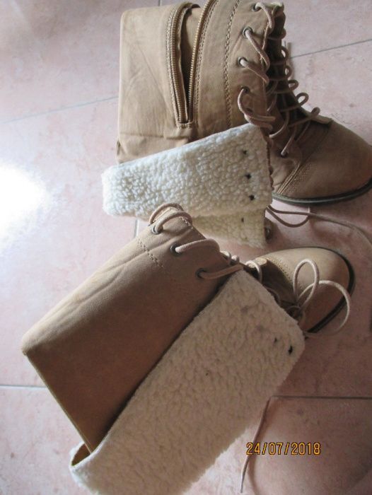 2 pares de botas para senhora nº 39