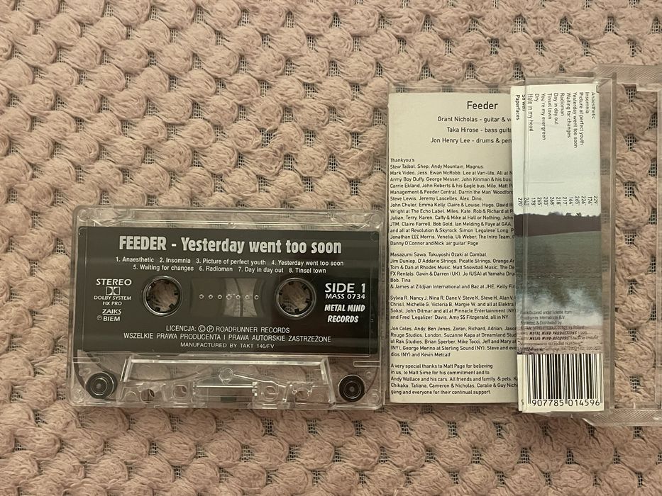 Kaseta - Feeder ,,Yesterday went too soon,,