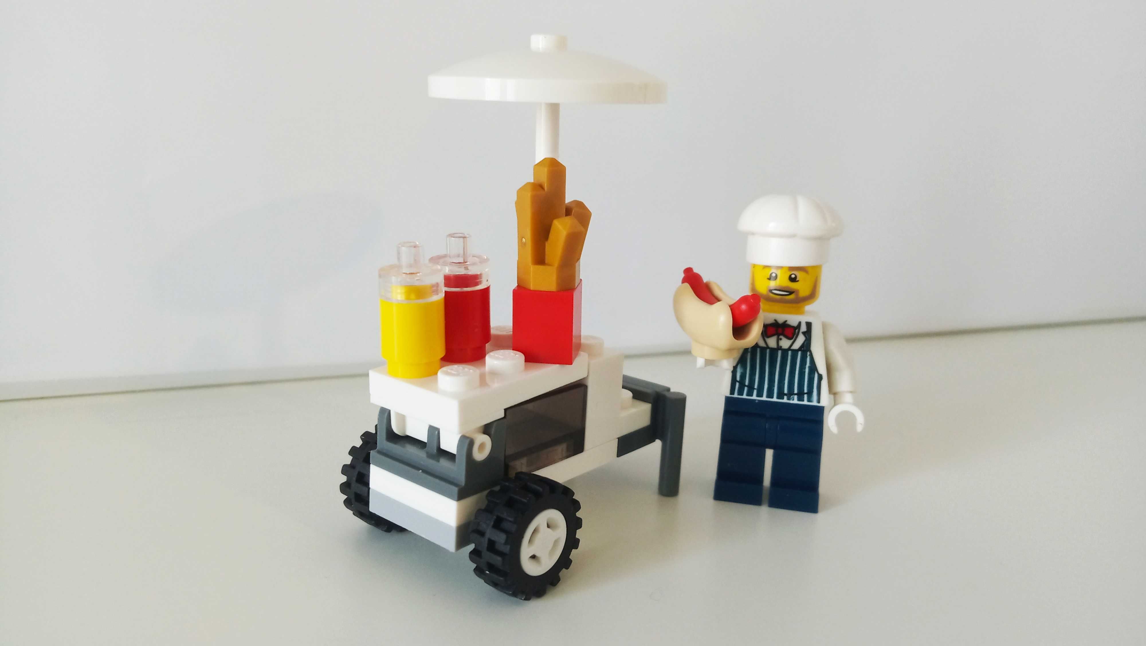 Lego Moc nowojorski wózek z hot-dogami