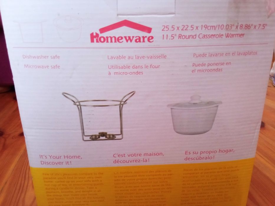 home ware podgrzewacz do dań nowe