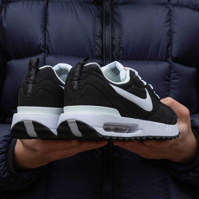 Мужские кроссовки Nike Air Max Dawn Black White найк аир макс давн