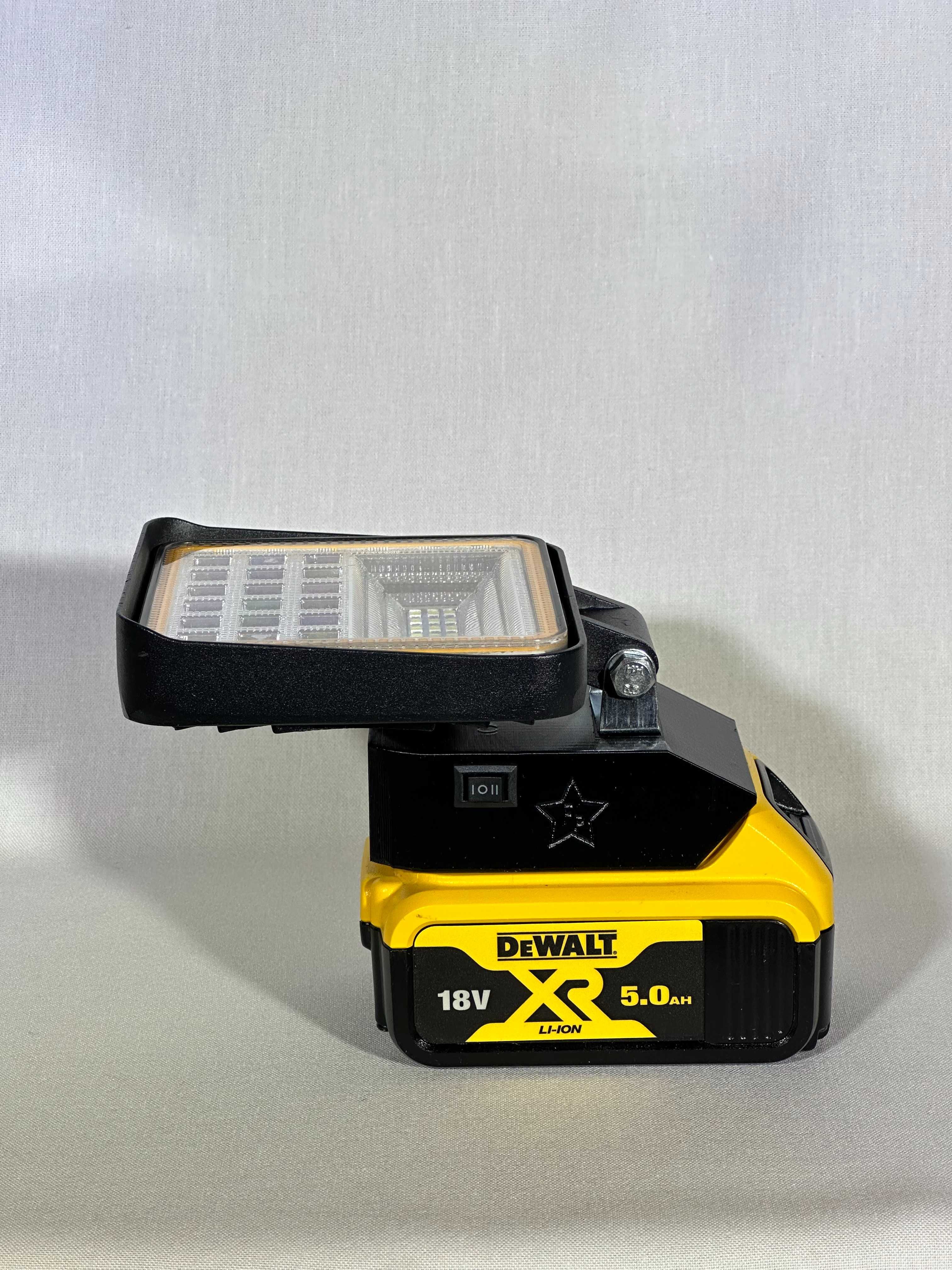 Lampa led 2 tryby do DeWalt XTR 18V 20V