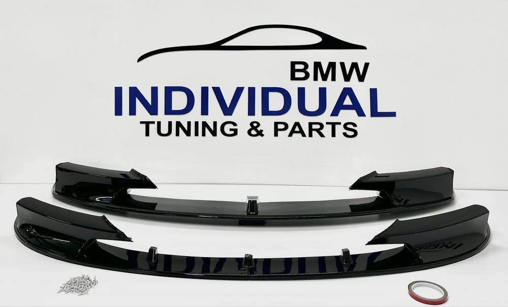 Губа f30 f31 m-paket bmw F30 F31 M Paket накладка на передній бампер