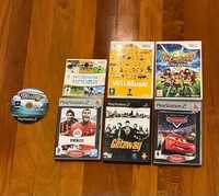 Lote de Jogos para as consolas PS2 e Wii