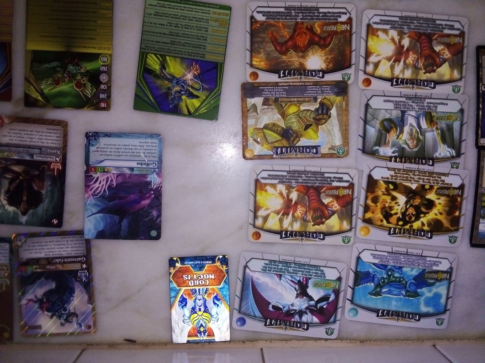 Conjunto de Cartas/Cromos/Coleccionáveis Diversos