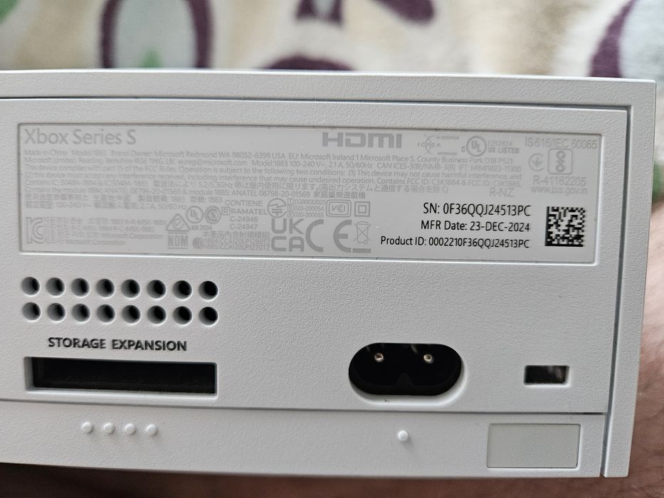 XBOX Series S 1Tb + 2 pada - Gwarancja