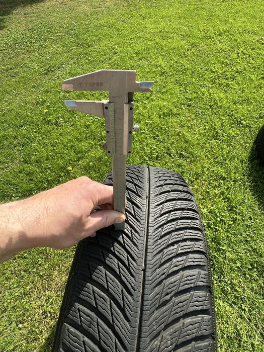 Opony zimowe MICHELIN-4222r+ORYGINALNE Felgi Aluminiowe 17’’ Mercedes