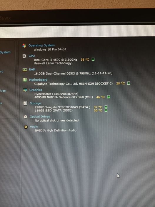 PC gamer i5 com GTX 960 4Gb
