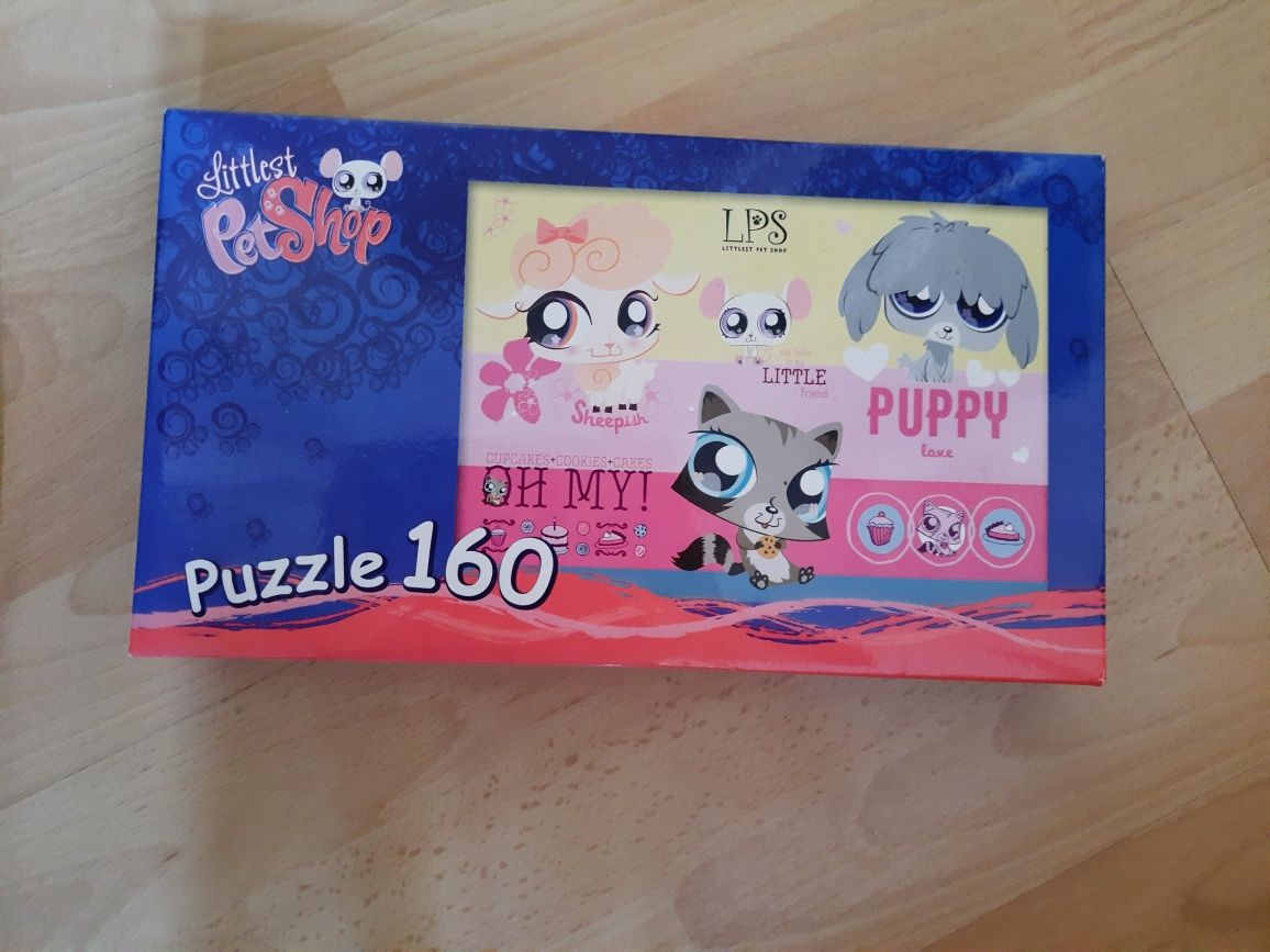 Puzzle Littlest Pet Shop 160 elementów