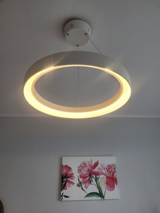 Okrągła lampa ledowa żyrandol led