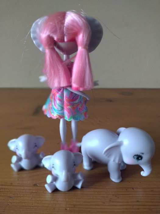 Enchantimals lalka słonie