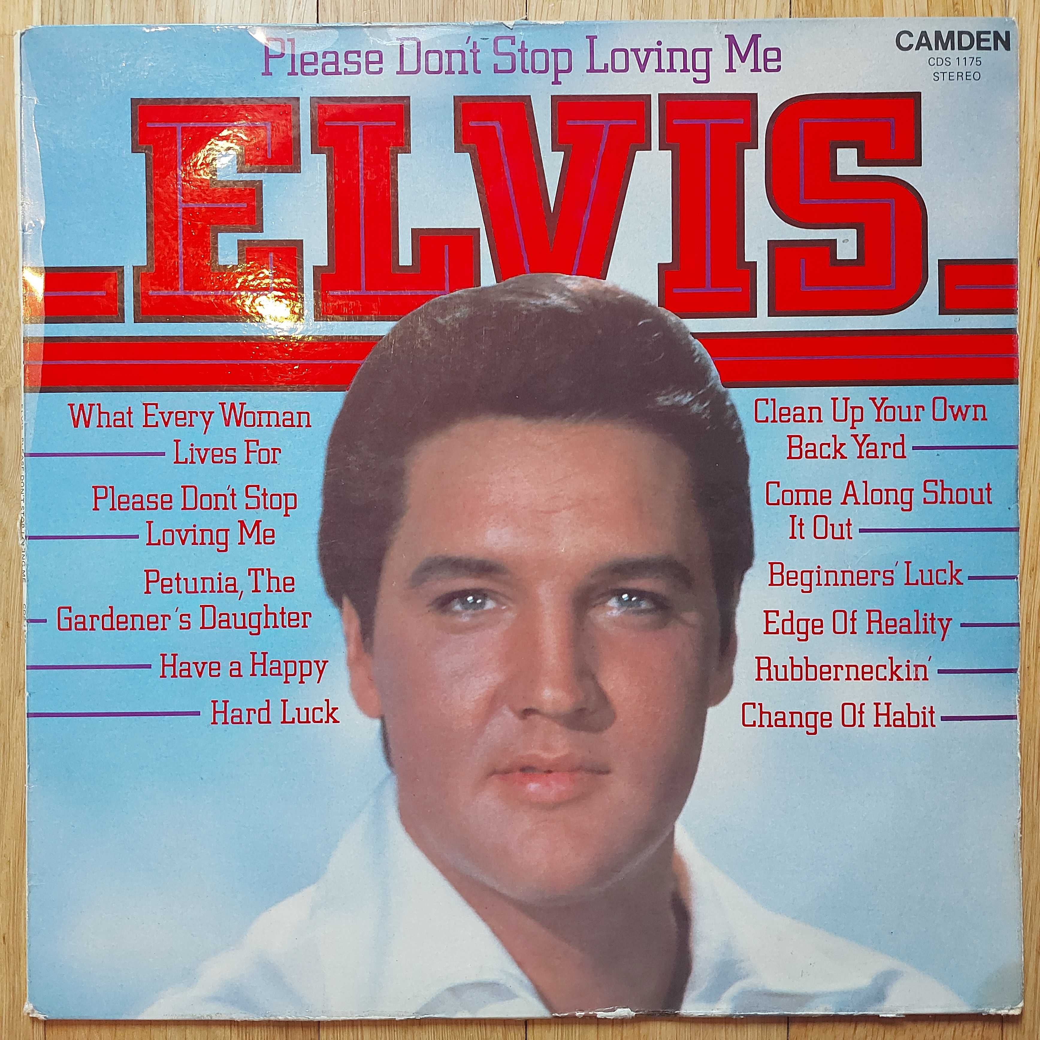 Elvis Presley ‎Please Don't Stop Loving M UK 1979 (VG+/VG+)
