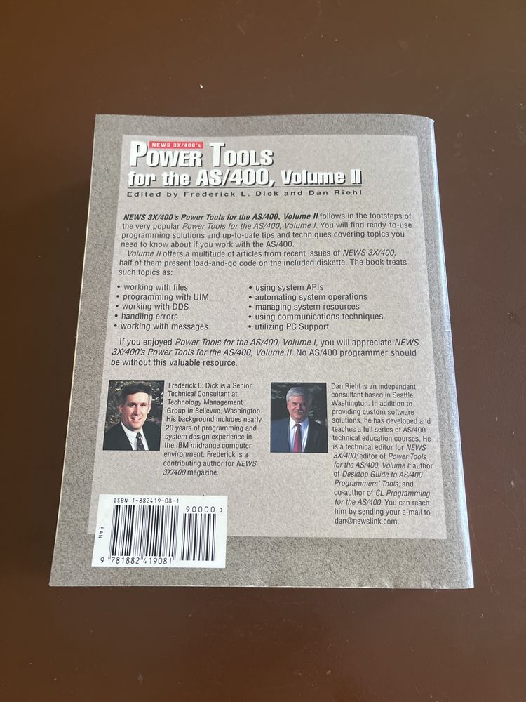 News 3X/400’s Power tools for The AS/400 volume II