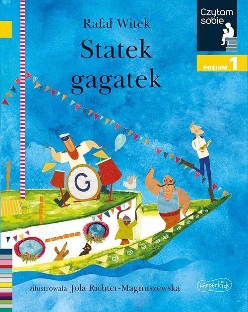 Statek Gagatek Czytam Sobie Poziom 1, Witek Rafał 20441B01058Ks