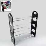 Органайзер для обуви 4 полки Stackable Shoe Rack