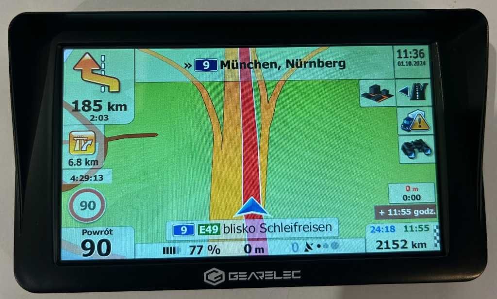 Nawigacja 7' z daszkiem IGO PRIMO TRUCK 2025 NOWA