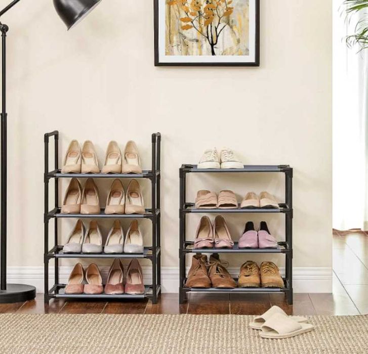 Szafka na buty Songmics 46 x 145 x 28 cm czarny