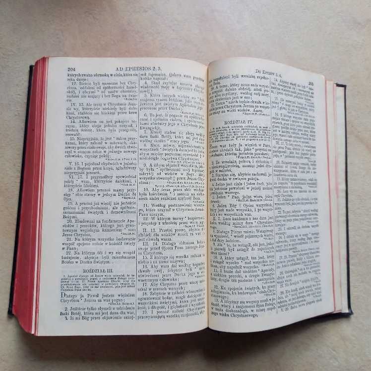 Biblia Gdańska Pismo Święte Stary i Nowy Testament 1961r-średni format