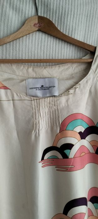 Sukienka jedwabna Designers Remix Collection