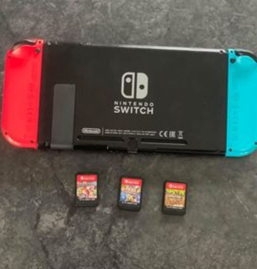 Nintendo Switch brak akcesorii