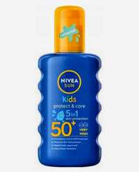 Nivea Sun Kids Protect & Play nawilżający spray ochronny na słońce dla