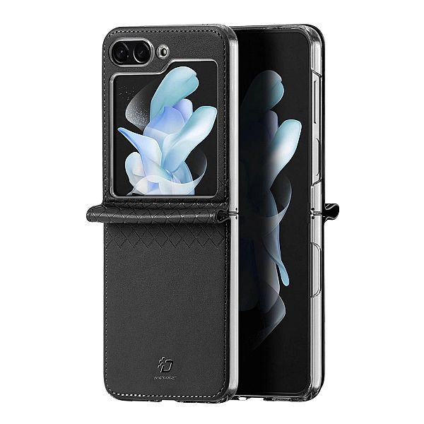 Skórzane etui Samsung Galaxy Z Flip5/5g z klapką portfel pokrowiec na