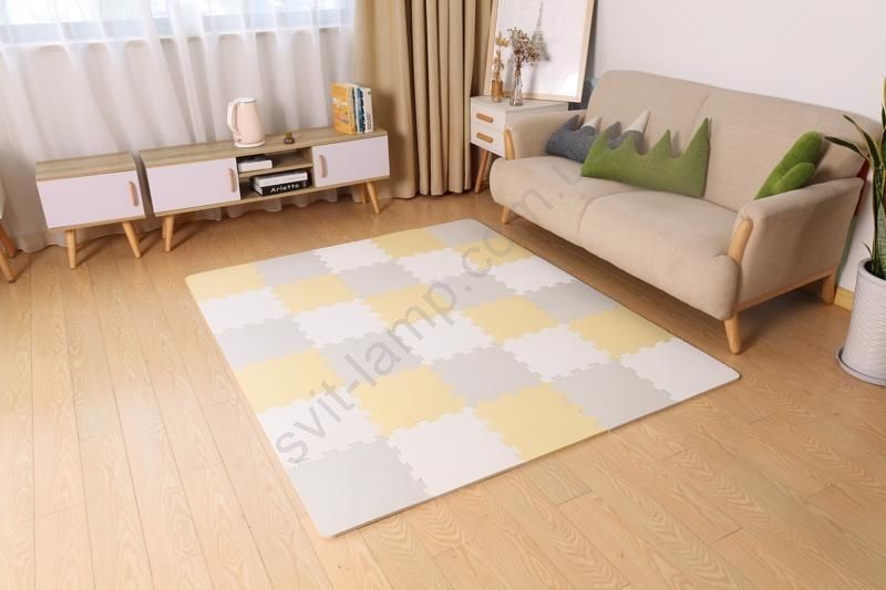 KINDERKRAFT - Пінопластові пазли LUNO,дитячий коврик на підлогу