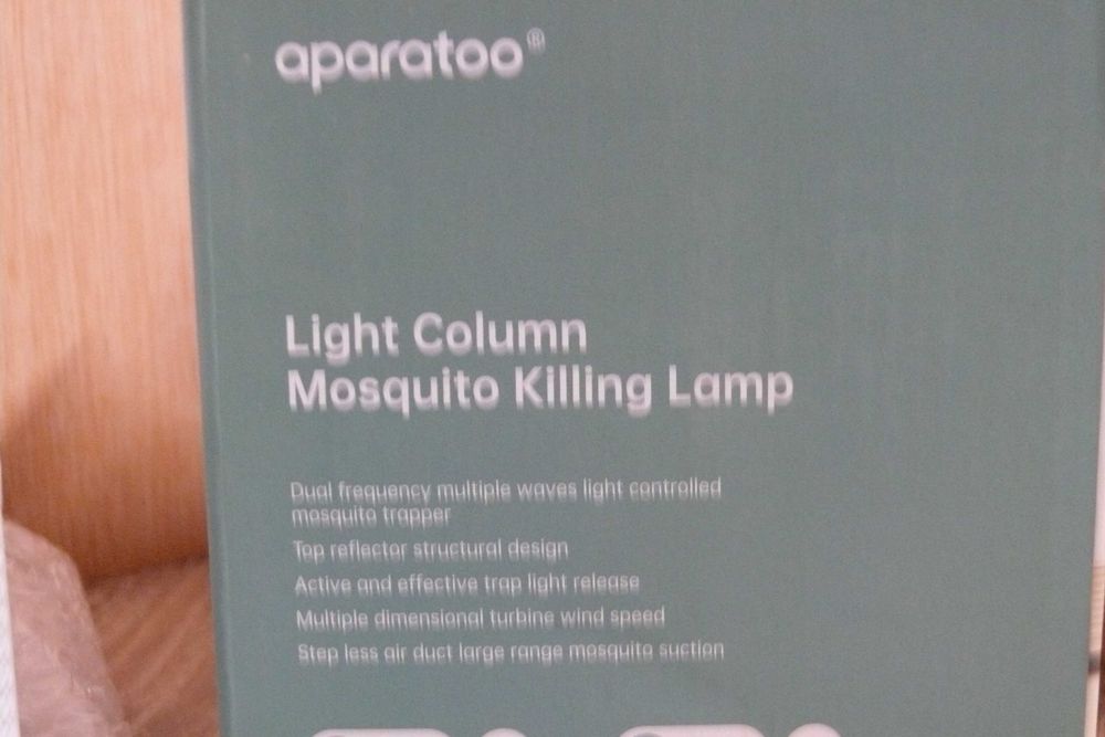 Armadilha elétrica para moscas e mosquitos