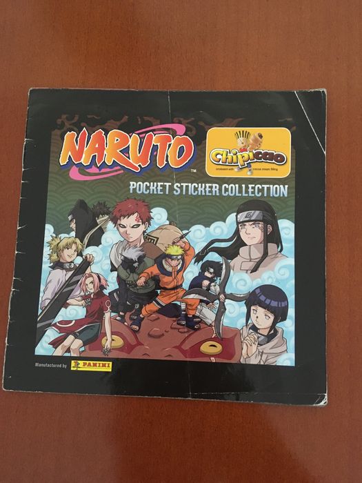 Naruto czarny album naklejki chipicao cheetos lays chio mr snaki foods