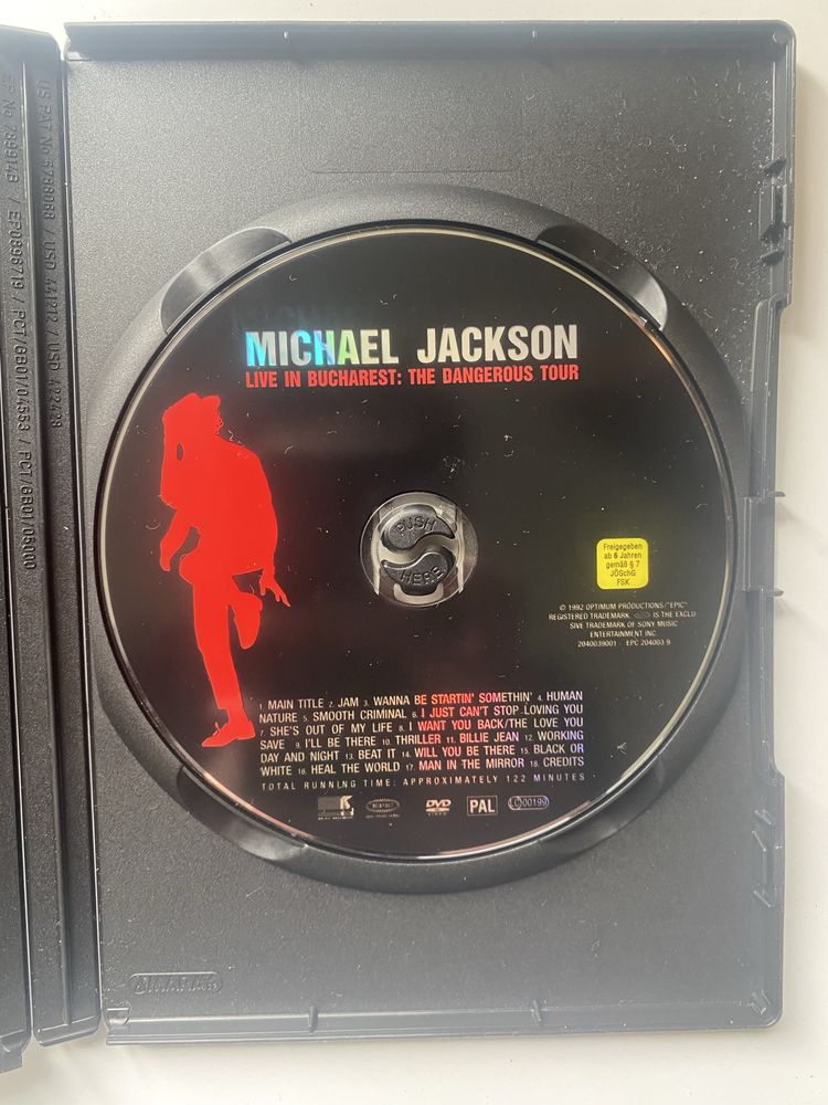 Coleção limitada de disco licensiados do Michael Jackson