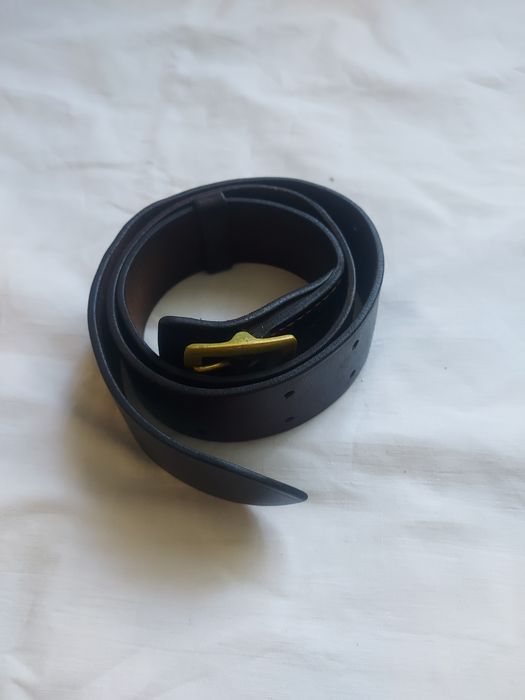 Pasek skórzany oficerski