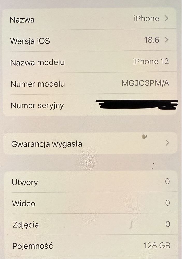 Iphone 12/128gb/biały