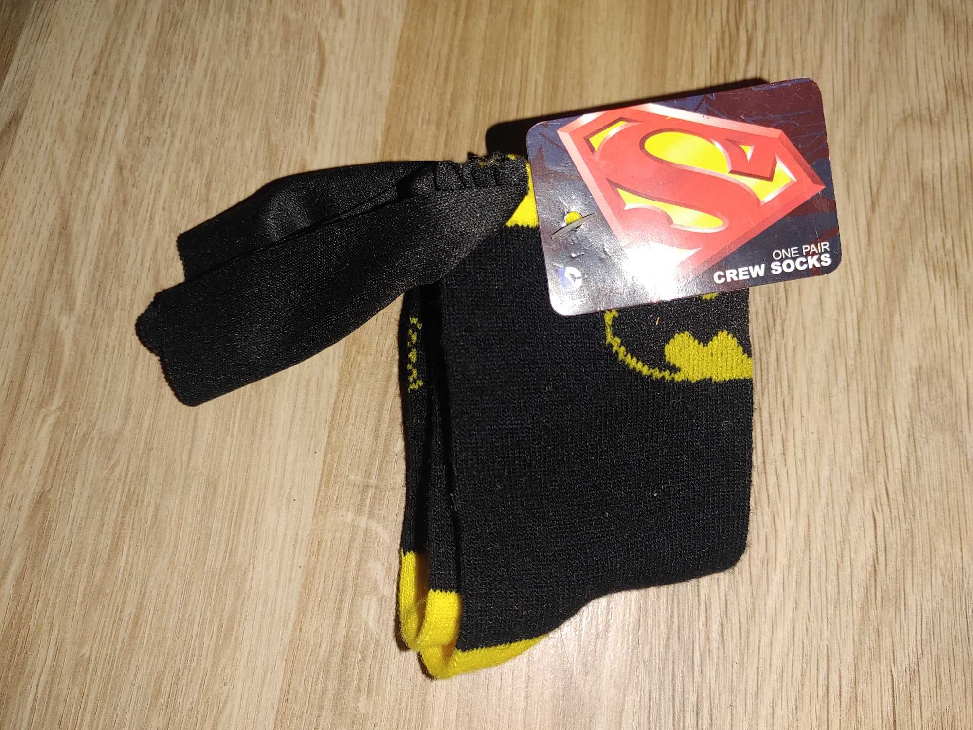 Skarpetki Batman z peleryna  superman