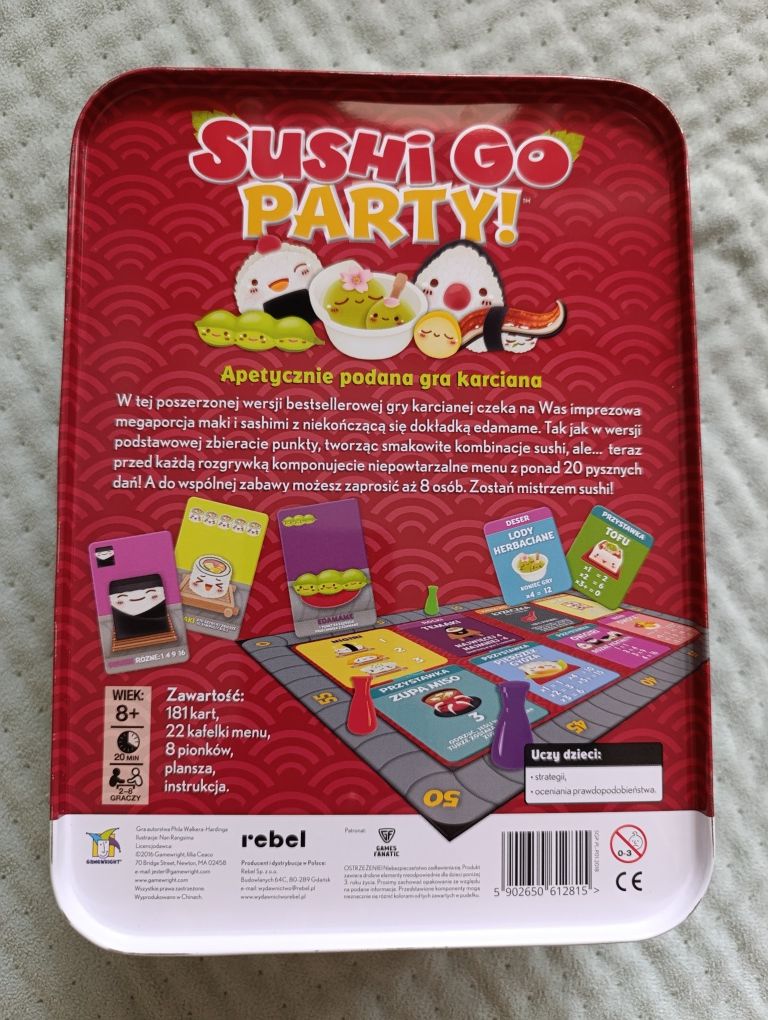 Sushi Go Party - Zadbana.