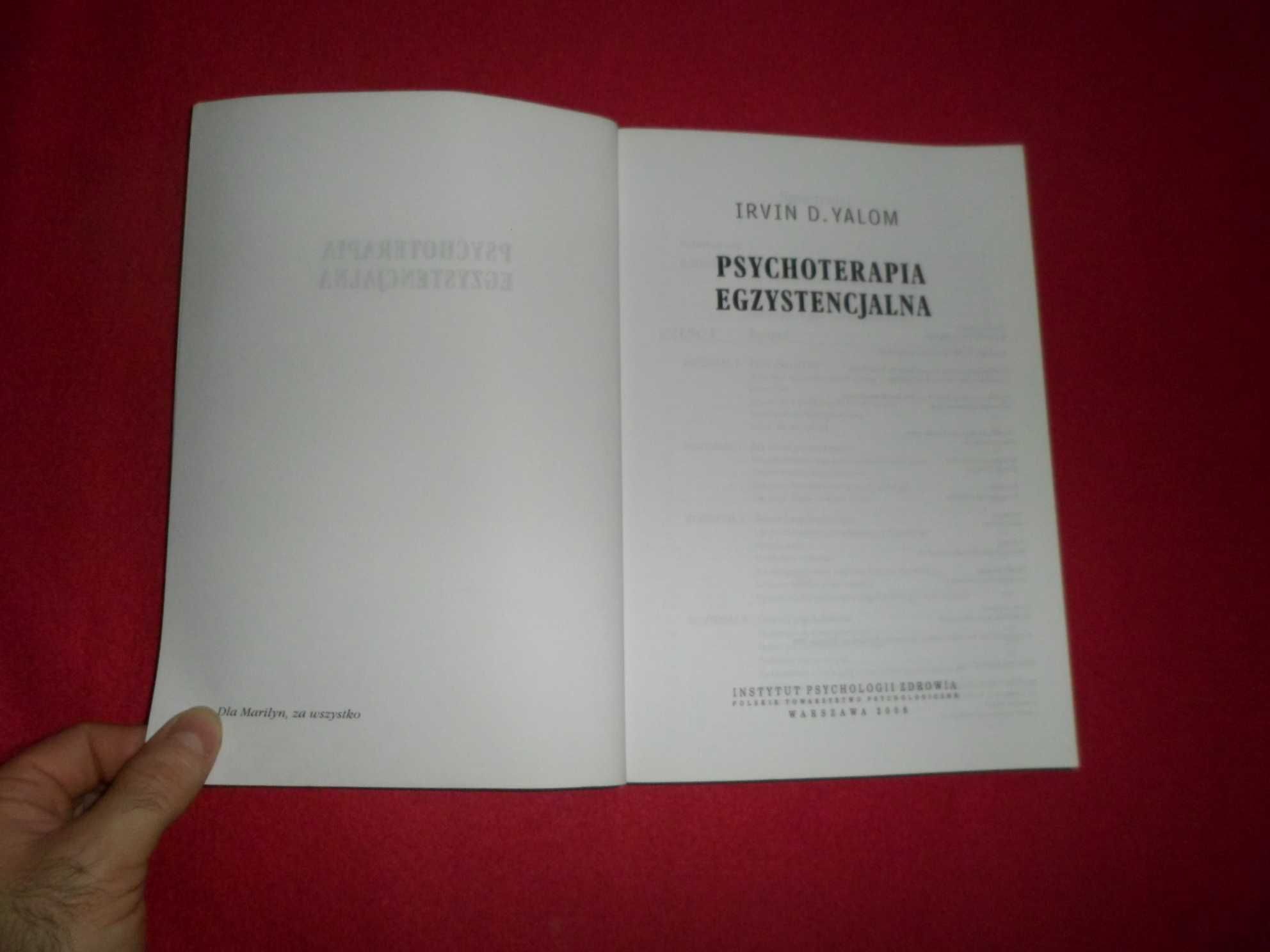 Psychoterapia egzystencjalna - Irvin David Yalom